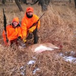 G shot his first buck last Friday!